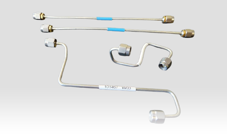 semi rigid RF cable used in telecom and electronic systems