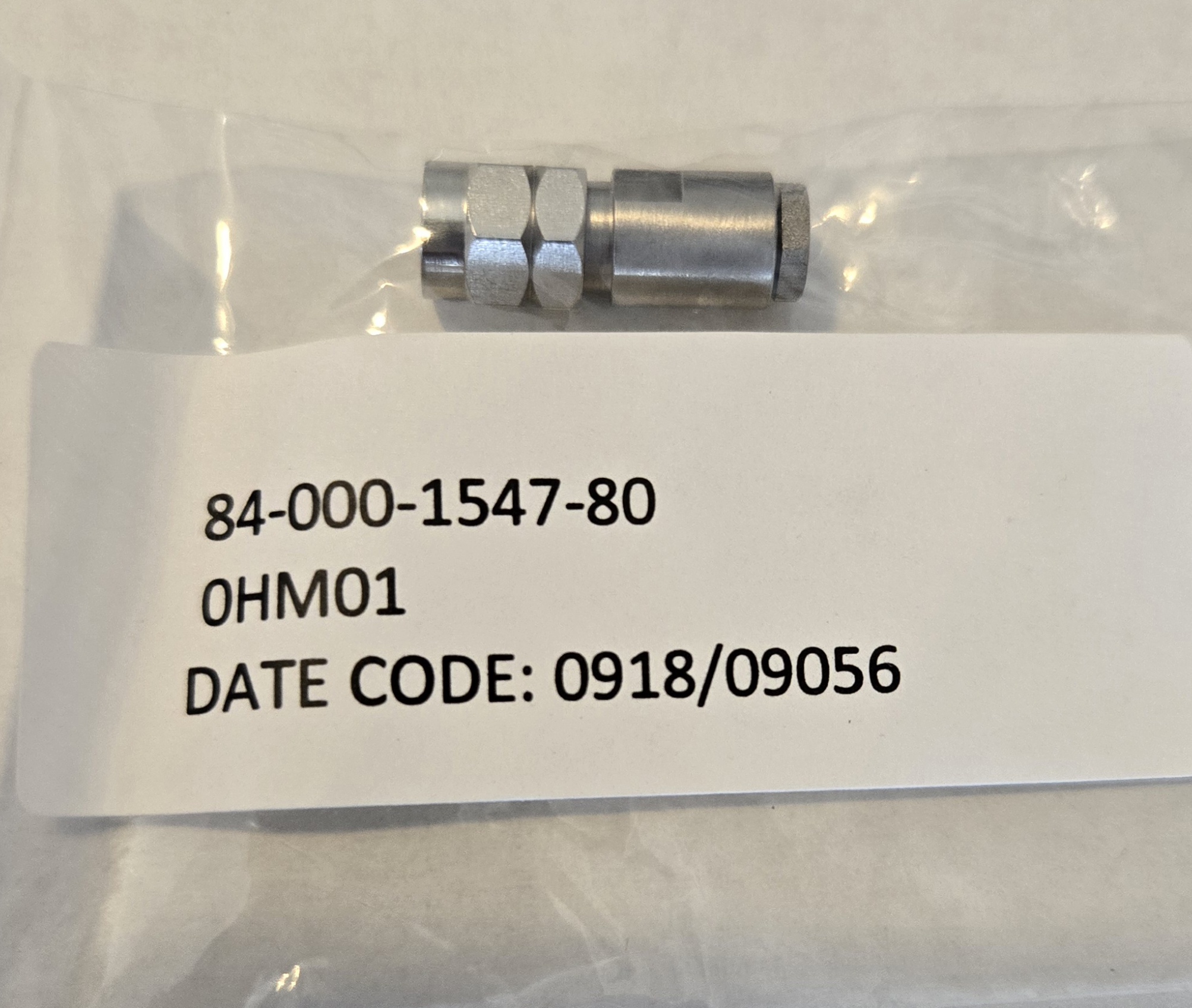 SRI high frequency connectors ready for RF applications